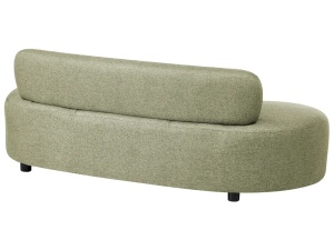 Produs Resigilat Canapea 3 locuri Re-Bloom Blavand, textil/placaj, 183x87x76 cm, arcuri elicoidale+sinuoase, spuma, 100 kg/persoana, verde masliniu - Verificat A - Img 7