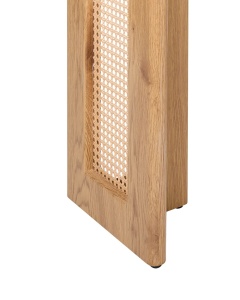 Produs Resigilat Masa tip consola Re-Bloom Karlo, MDF/ratan, 120x40x80 cm, 50 kg, natur - Verificat A - Img 4