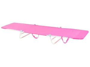 Produs Resigilat Sezlong extensibil Re-Bloom Kastoria, plasa/PVC/otel, 52x185x20-80 cm, 120 kg, fuchsia - Verificat A - Img 5