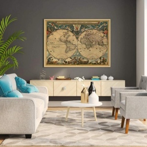 Puzzle de 1000 de piese HUADADA, carton, multicolor, 50 X 70 cm - Img 4