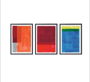 Set 3 tablouri decorative MDF, 3x50x70 cm, MDF 100%, imprimare digitala, multicolor - Verificat A · Re-Bloom