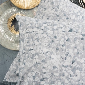 Set husa pilota + 2 fete de perna, bumbac ranforce 100%, 200x200 cm + 2x80x80 cm, gri - Verificat A · Re-Bloom - Img 3