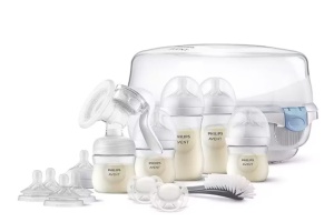 Set pentru alaptare Philips Avent SCD430/50 cu pompa de san manuala, Resigilat, Grad A - Img 3