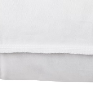 Smood perna 80x40 cm, 85% pene 15% puf 600g, husa 100% bumbac, lavabila 60°C, alba - Verificat A · Re-Bloom - Img 3