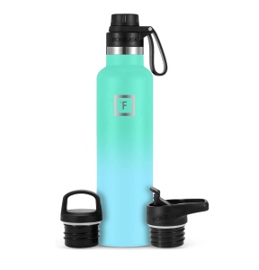 Sticla din otel inoxidabil IRON °FLASK, rece 24 ore / cald 12 ore, izolata, albastru, 710 ml