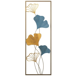 Wallxpert decor de perete din metal, 32x90 cm, grosime 0.8mm, pictat manual, multicolor - Verificat A · Re-Bloom