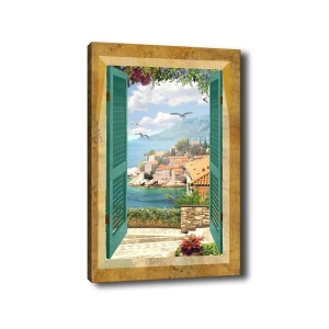 Wallxpert tablou decorativ canvas, 50x70 cm, panza 100%, cadru lemn 100% grosime 3 cm, multicolor - Verificat A · Re-Bloom