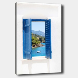 Wallxpert tablou decorativ canvas, 70x100 cm, panza 100%, cadru lemn 100% grosime 3 cm, multicolor - Verificat A · Re-Bloom