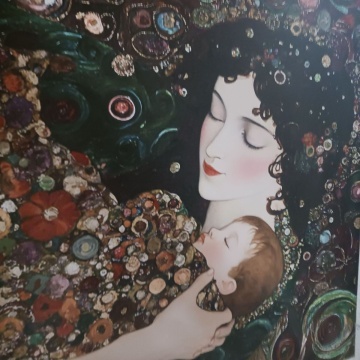 Wallxpert tablou decorativ canvas, 70x100 cm, panza 100%, cadru lemn 100% grosime 2x3 cm, multicolor - Verificat A · Re-Bloom - Img 4