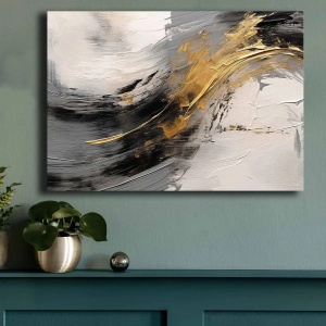 Wallxpert tablou decorativ canvas, 70x100 cm, panza 100% grosime 2.8mm, cadru lemn pin 100%, multicolor - Verificat A · Re-Bloom