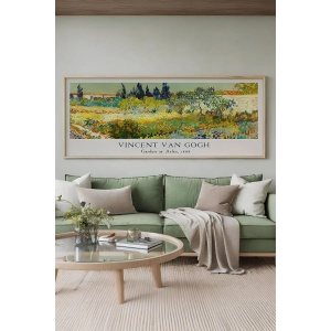 Wallxpert tablou decorativ inramat, 50x120 cm, MDF 2.7mm, cadru lemn masiv 2 cm, imprimare digitala, format panoramic, multicolor - Verificat A · Re-Bloom - Img 3