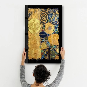 Wallxpert tablou decorativ pe sticla temperata, 70x110 cm, sticla 100% grosime 4mm, imprimare UV, multicolor - Verificat A · Re-Bloom - Img 3