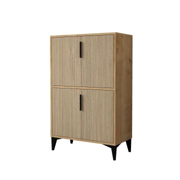 Ada 1405 dulap 72x36.5x114 cm, PAL 18mm melaminat, picioare plastic 10cm, stejar safir - Verificat A · Re-Bloom
