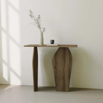 Arya consola 100x40x90 cm, PAL 18mm melaminat, cant PVC, maro inchis - Verificat A · Re-Bloom - Img 5