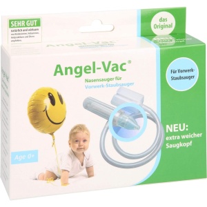 Aspirator nazal manual pentru bebelusi Angel-Vac, silicon, transparent - Img 3