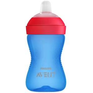 Cana Philips Avent SCF802/01, 300 ml, 9 luni +, Albastru/Rosu, Resigilat, Grad A - Img 3