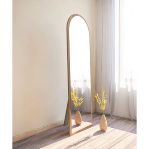 Hanah Home oglinda de perete, MDF 100%, 50x160x2.2 cm, nuc - Verificat A · Re-Bloom - Img 6