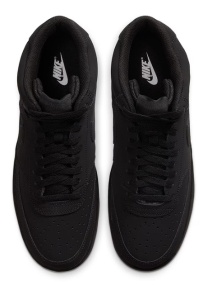 Nike, Pantofi sport mid-high Court Vision, Negru, 43, Resigilat, Grad A - Img 3