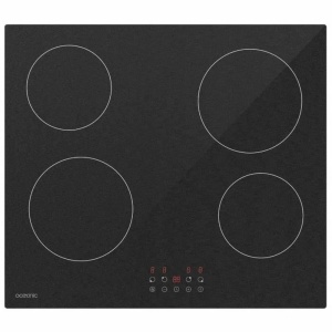Oceanic plita cu inductie vitroceramica incorporata 59x52 cm, 4 zone independente, stecher european, neagra - Verificat A · Re-Bloom