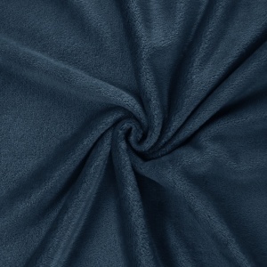 Patura flanel densa Dormitio®, 150x200 cm, 100% poliester, 210gsm, Albastru, Resigilat, Grad A - Img 4