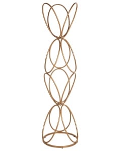 Produs Resigilat Cuier Re-Bloom Walters, otel, 42x42x160 cm, auriu - Verificat A ·