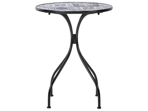 Produs Resigilat Masa bistro Re-Bloom Civita, fier/ceramica, 60x60x75 cm, 2 persoane, multicolor - Verificat A - Img 3