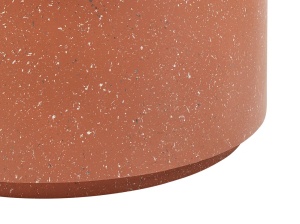 Produs Resigilat Masuta de cafea Re-Bloom Trezzo, oxid de magneziu/fibra de sticla, 90x90x41 cm, 100 kg, rezistenta UV, rosu - Verificat A - Img 5