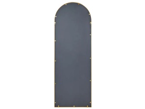 Produs Resigilat Oglinda de perete Re-Bloom Crosses, metal/sticla, 60x3x170 cm, auriu - Verificat A - Img 5