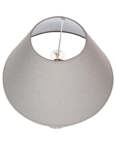 Produs Resigilat Veioza Re-Bloom Agefet, ceramica/textil, 35x35x49 cm, E27 max 45W, 230V, cablu 130 cm, bec neinclus, gri/bej - Verificat A - Img 4