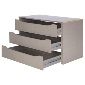 Rauch set 3 sertare dressing 88x57x45 cm, PAL imprimat lacuit, aspect in natural, montaj reglabil - Verificat A · Re-Bloom - Img 5