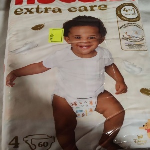 Scutece Huggies Extra care 4, 8-16 kg, 60 buc, Resigilat, Grad A - Img 2