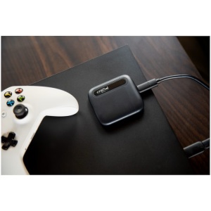 SSD extern Crucial X6, 2TB, 2.5", USB 3.0, Negru, Resigilat, Grad A - Img 2