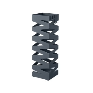 Suport pentru umbrele Songmics, metal, gri, 15,5 x 15,5 x 49 cm, Resigilat, Grad A
