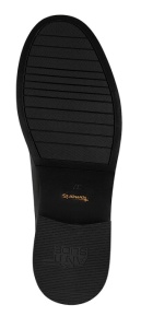 Tamaris, Pantofi loafer din piele lacuita cu detalii metalice, Negru, 38, Resigilat, Grad A - Img 3