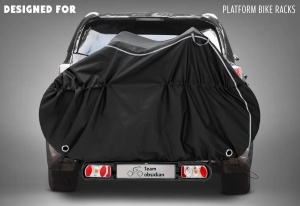 TeamObsidian husa bicicleta, ripstop impermeabil invelis PU, snururi strangere + catarame + plasa incarcare, pentru toate tipurile de biciclete - Verificat A · Re-Bloom - Img 2