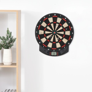 Tinta electronica darts 44x39.5x2.2 cm, 26 jocuri, 8 jucatori, ecran LCD, efecte sonore, PP, multicolor - Verificat A · Re-Bloom - Img 2