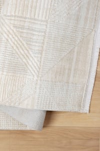 Traversa, polipropilena/poliester, 120x300 cm, 6.5 kg, tesuta la masina, bej - Verificat A · Re-Bloom - Img 4