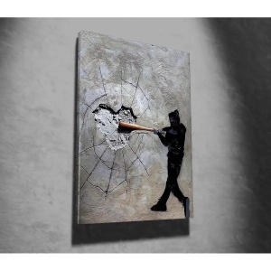 Wallxpert tablou decorativ canvas, 70x100 cm, 50% bumbac/50% poliester, imprimare digitala, cadru lemn 2x3 cm, multicolor - Verificat A · Re-Bloom - Img 5