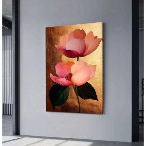 Wallxpert tablou decorativ canvas, 70x100 cm, panza 100% grosime 3mm, rama lemn pin 100%, carlige preinstalate, multicolor - Verificat A · Re-Bloom - Img 3