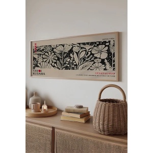 Wallxpert tablou decorativ inramat, 50x120 cm, MDF 2.7mm, cadru lemn masiv 2 cm, imprimare digitala, format panoramic, multicolor - Verificat B · Re-Bloom - Img 3