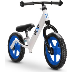 Bixe bicicleta fara pedale, cadru aluminiu, roti 12 inch, varsta 2-5 ani, albastru - Verificat A · Re-Bloom