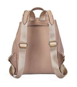 C'iel, Rucsac de piele naturala cu bretele ajustabile Milo, Roz somon, 31x28.5x14, Resigilat, Grad A - Img 4