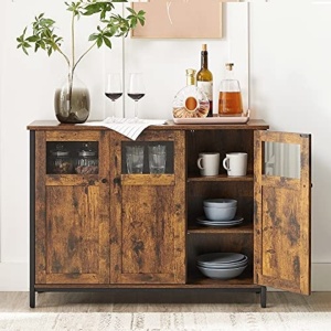 Consola living, Vasagle, Maro Rustic, LSC099B01,100 x 35 x 75 cm, Resigilat, Grad A - Img 3
