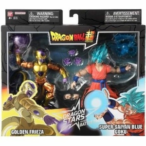 Dragon Ball Super Dragon Stars set 2 figurine Golden Frieza vs Super Saiyan Blue Goku, 17 cm, plastic, accesorii incluse, 4 ani+, multicolor - Verificat A · Re-Bloom - Img 4