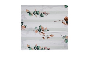 Fata de perna, satin bumbac 100%, 80x80 cm, lavabil 40°C, multicolor - Verificat A · Re-Bloom - Img 2