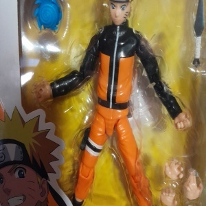 Figurina Naruto Shippuden Anime Heroes Uzumachi Naruto, 17 cm, Resigilat, Grad A - Img 4