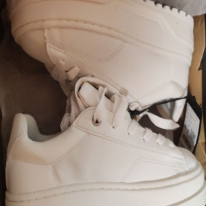 G-STAR, Pantofi sport flatform din piele ecologica cu garnitura din piele intoarsa Lhana, Alb, 36, Resigilat, Grad A - Img 2