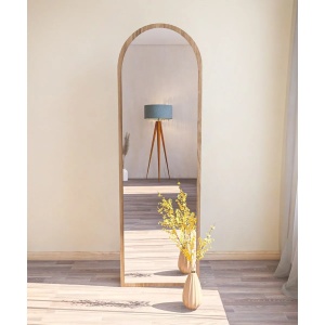 Hanah Home oglinda de perete, MDF 100%, 50x160x2.2 cm, nuc - Verificat A · Re-Bloom - Img 3