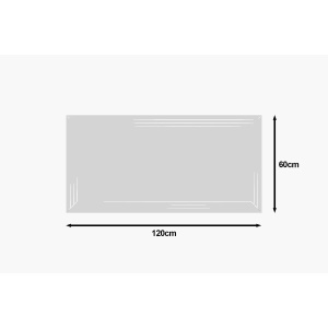 Hanah Home oglinda, MDF, 60x120x2.2cm, Alb - Verificat A · Re-Bloom - Img 3