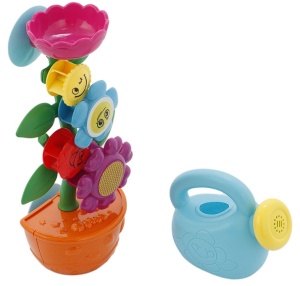Jucarie de baie Mappy flori multicolore, Resigilat, Grad A - Img 4